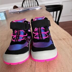 Kids' Black and Pink Boots